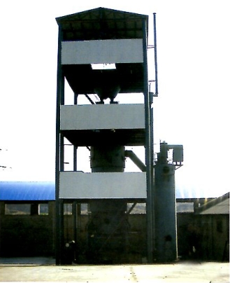 两段式煤气发生炉热脱焦油煤气站