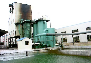 山西怀仁永祥瓷业3.4米冷煤气站